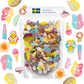 Swedish Sweet & Sour Mix - 1 LB Assortment Bag with Fan-Favorite Candies Like Bubs Dizzy Skull, Sur Skalle, Banana, Big Sour Sku