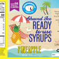 Hypothermias Shaved Ice & Snow Cone Syrup Syrup - BPA-Free Plastic Bottle Quart (32 Fl Oz) - Pineapple - Non-GMO 100% Pure Cane