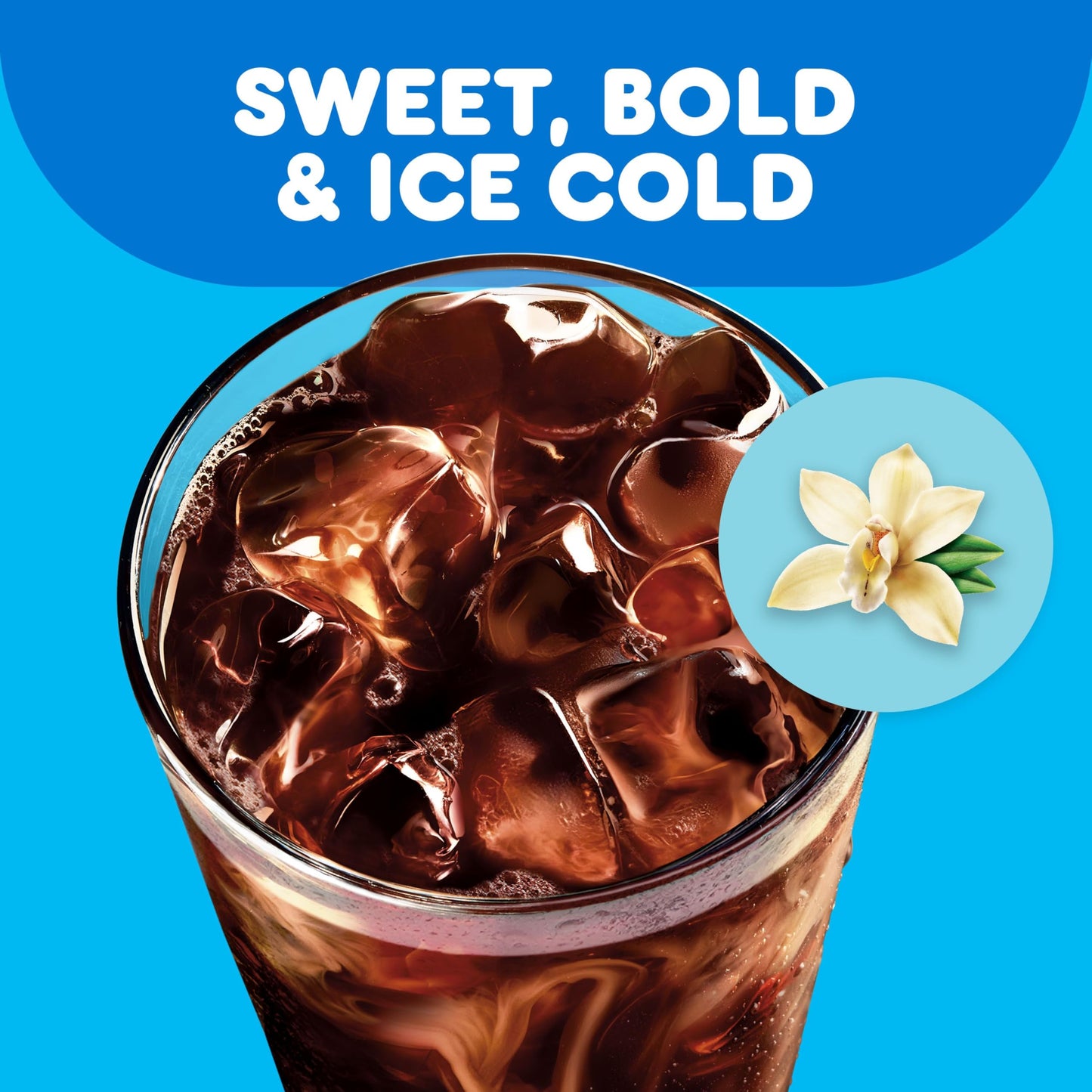 Dunkin Cold French Vanilla Flavored Coffee, 60 Keurig K-Cups