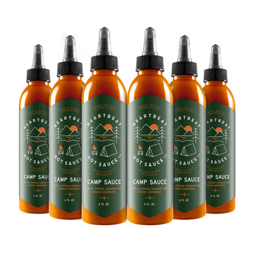 Heartbeat Hot Sauce Co. | Camp Sauce  6 Oz. 6 Pack