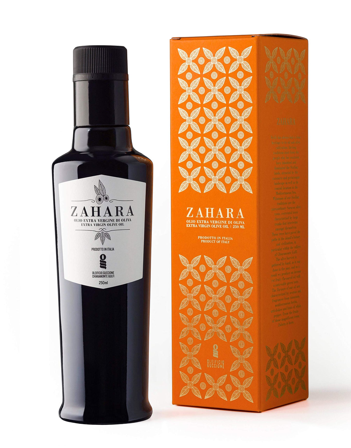 Zahara Extra Virgin Olive Oil From Italy | Sicilian Pure Evoo | Premium Early Harvest Cold Pressed | Multiple Award Winner From