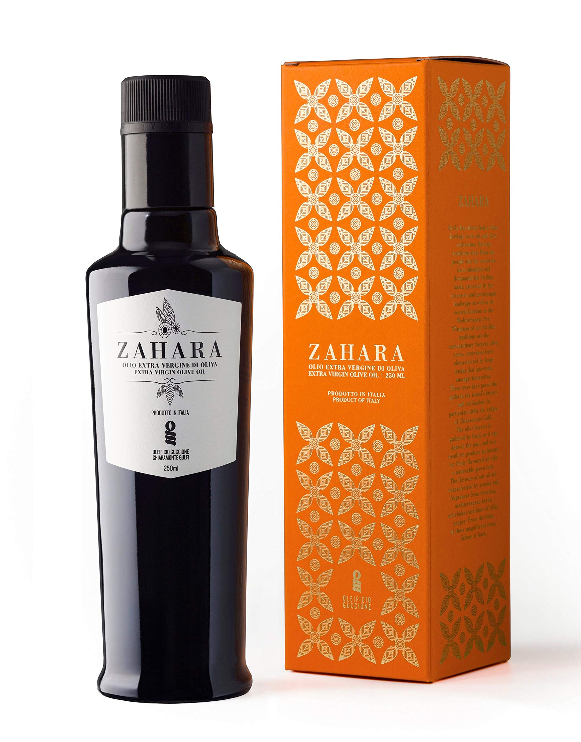 Zahara Extra Virgin Olive Oil From Italy | Sicilian Pure Evoo | Premium Early Harvest Cold Pressed | Multiple Award Winner From