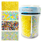 Cookie Sprinkles Decorating Supplies Edible Sprinkles for Cake, Cupcake Decorating, and Baking Birthday Cake Topper Decorations,