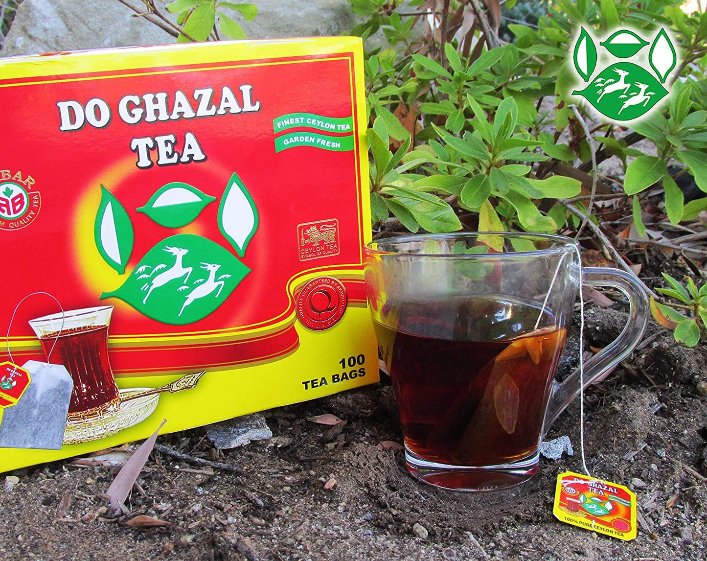 Do Ghazal Super Ceylon Black Tea Bags - 100 X 2G Teabags