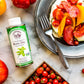 La Tourangelle, Basil Oil, Expeller-Pressed High-Oleic Oil, Great for Salads, Finishing Oil, Spread, Sauce, Dips, 8.45 fl oz