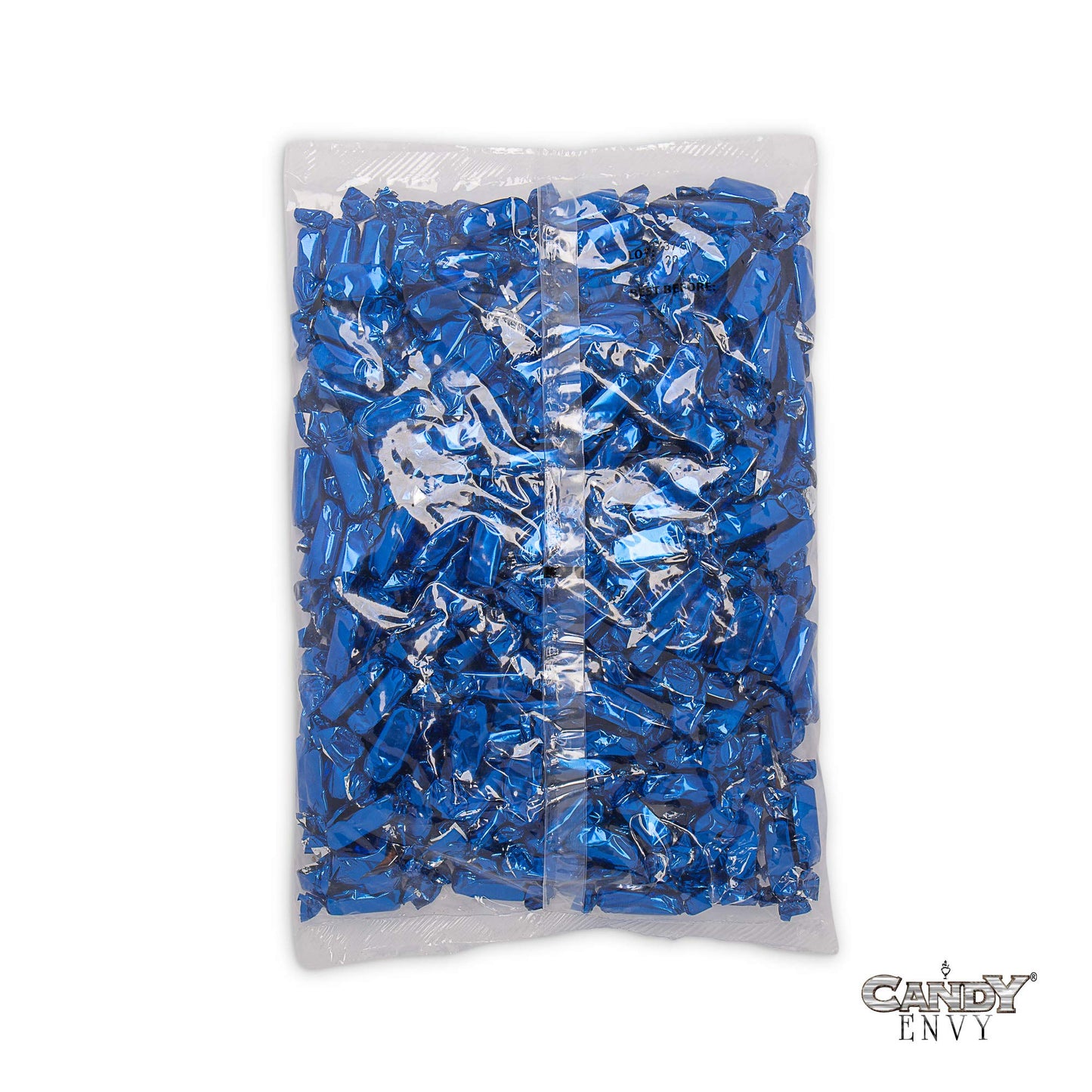 Candy Envy - Individually Wrapped Caramels - Navy Blue Wrapper - 2 Pound Bulk Navy Blue Candy
