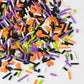 Sweets Indeed Bulk Halloween Sprinklefetti Mix - 1.2 lb Jar | Edible Sprinkles in Orange  Purple  Green  White & Black | Bulk Sprinkle Mix for Cookies  Cupcakes  Cakes & Party Desserts