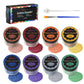 Cakestar Edible Glitter, 8 Colors Edible Luster Dust, Edible Glitters For Drinks, Food Shimmer Dust For Cookies, Cake Decorating