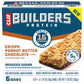 Clif Builders Protein Bars - Crispy Peanut Butter Chocolate - Reduced Sugar - Gluten Free - 16g Protein - 1.97 oz (6 Pack)
