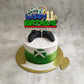 Ephlyn 1Pcs Video Game Happy 11Th Birthday Cake Topper Glitter Video Game Cake Pick Game On Controllers Ten Cheers To 11 Years C