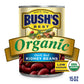 Bush'S Best 15 Oz Canned Organic Dark Red Kidney Beans, Source Of Plant Based Protein And Fiber, Low Fat, Gluten Free, (Pack Of