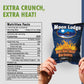 Moon Lodge Chips Variety Pack - 21 Bold Flavored Potato Chips - Hot Barbeque, Stuffed Jalapeo, Sour Cream & Onion - Kosher & Hal