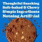 Love + Chew Soft Baked Protein Cookies, Peanut Butter Chip Flavor, Plant Based Cookie Made With Oat Flour & Dark Chocolate for K