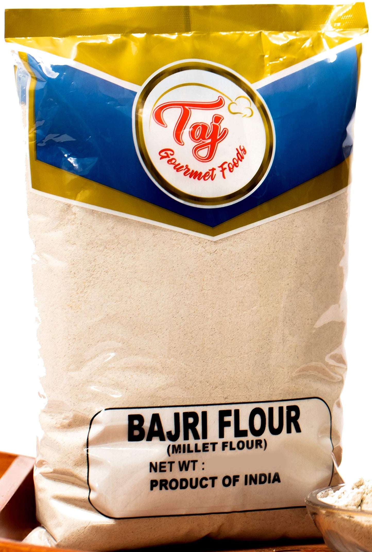 TAJ Millet Flour | Bajra Atta | 64 Ounce (Pack of 1)