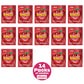 Douzzle Dibbitz Strawberry, Candy Filled Straw Sticks (14 Count, Pack Of 1) Individually Wrapped Candies, Birthday Party Favors,