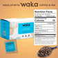 Waka Coffee Premium Instant Coffee, Medium Roast, 50 Single Serve Packets, 100% Arabica Beans, Freeze Dried Granules