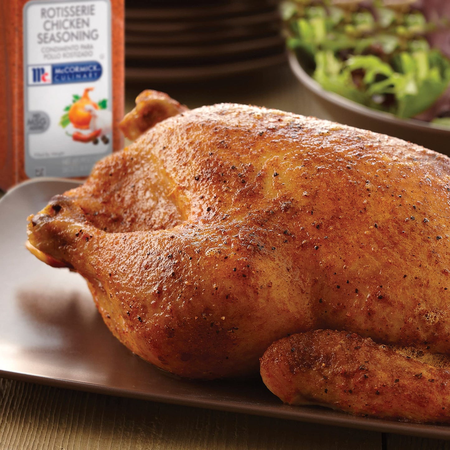 Mccormick Culinary Rotisserie Chicken Seasoning, 24 Oz - One 24 Ounce Container Chicken Seasoning Rub To Create Authentic, Slow Roasted Rotisserie Flavor
