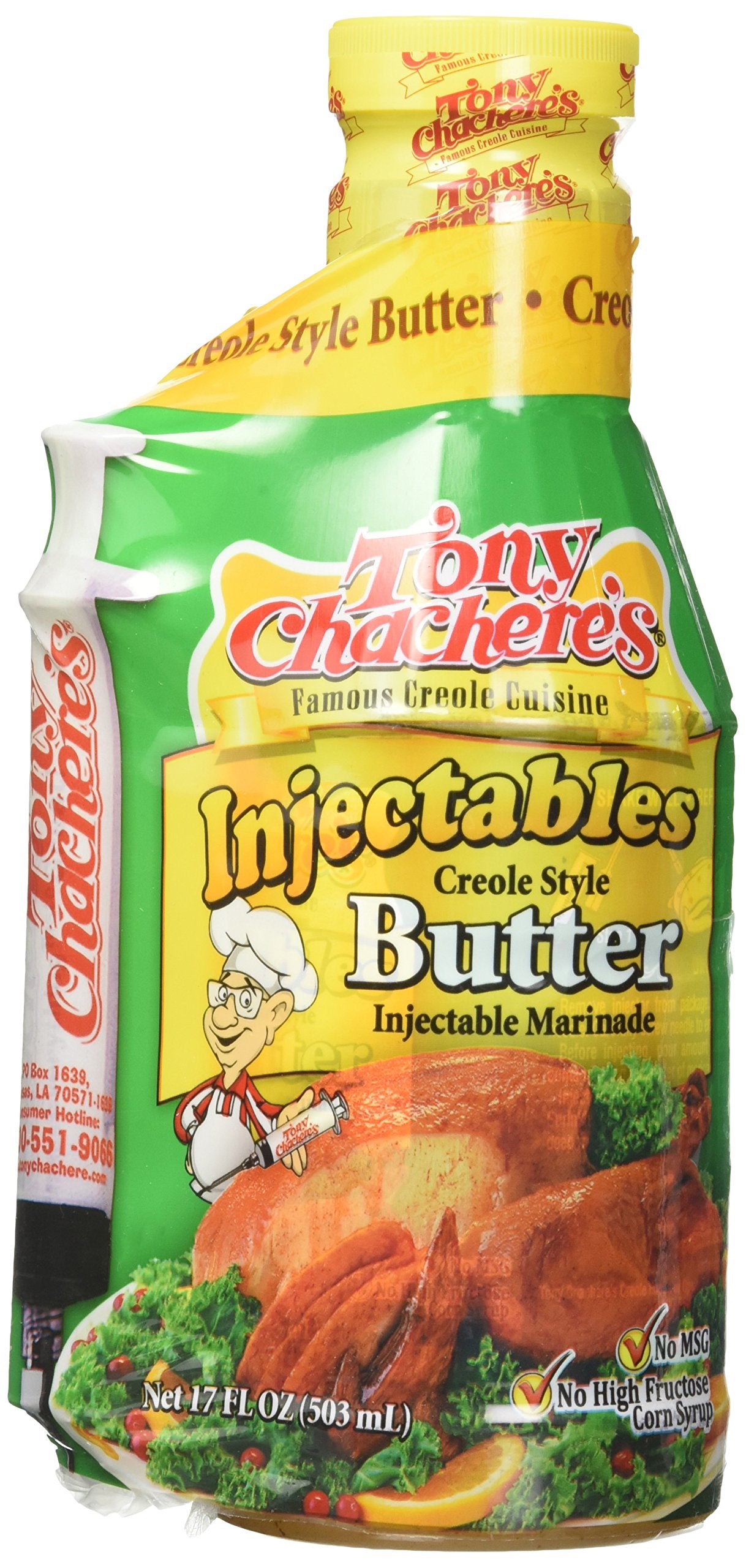 Tony Chacheres Creole Style Butter Marinade 17oz