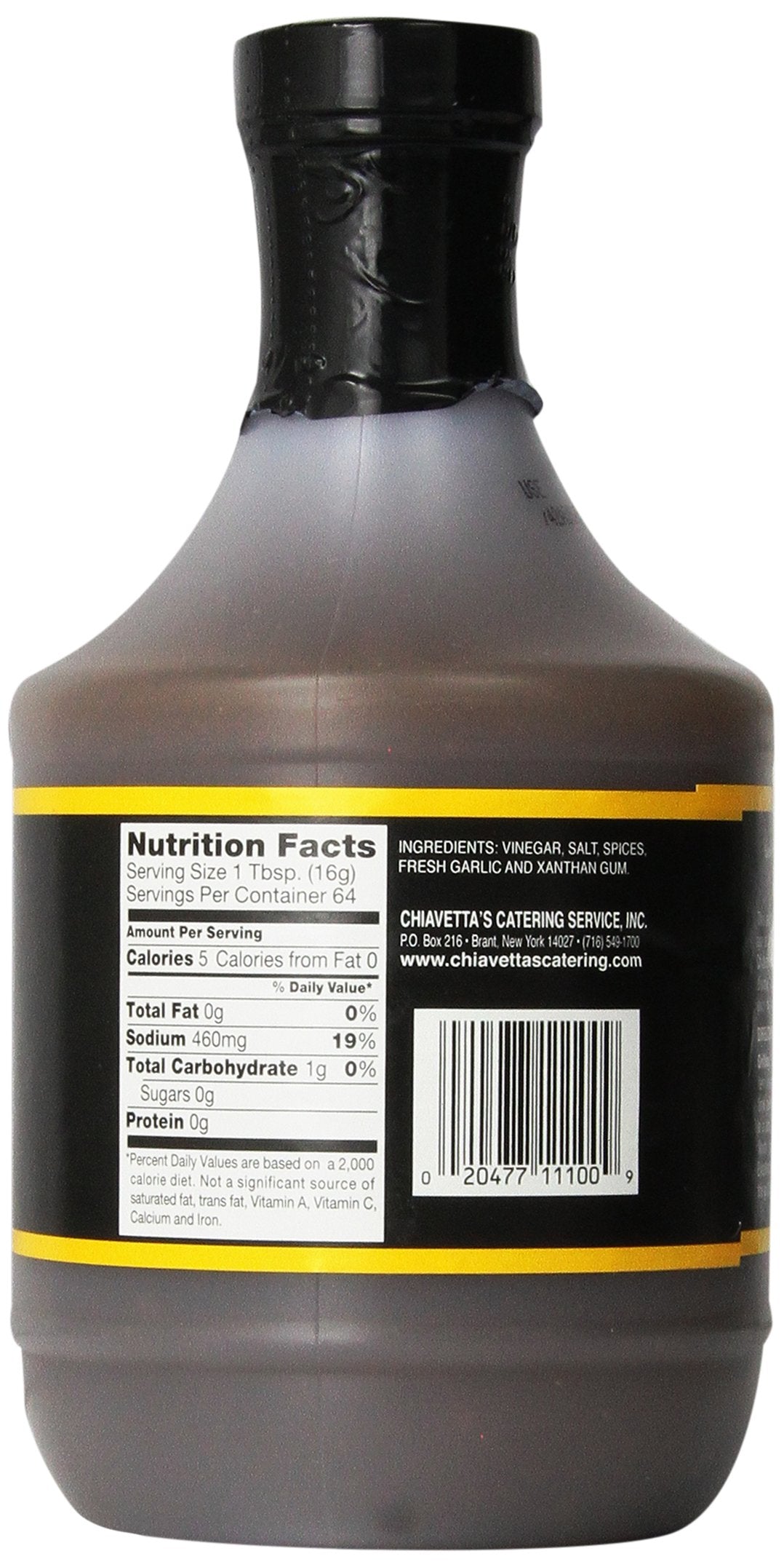 Buffalos Own Chiavettas Barbecue Marinade (32oz Single)