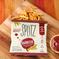 Splitz Split Pea Crisps Barbecue (1.5Oz) 16Ct Plant-Based, Organic, Non-Gmo, Vegan, Gluten-Free, Superfoods, Healthy Snack For K
