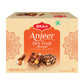 Bikaji Anjeer Dry Fruit Burfi 8.81 oz (250g) | Indian Fig Cake & Nut Fudge with enhanced Dry Fruits | Authentic Mithai & Traditional Indian Sweet Treat | Perfect for Festive Gifting & Celebrations