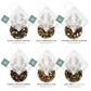 Teabloom Organic Black Forest Pyramid Tea Presentation Box, 12 Assorted Black Tea Blends, Usda Certified Organic Whole-Leaf Pyramid Tea Sachets