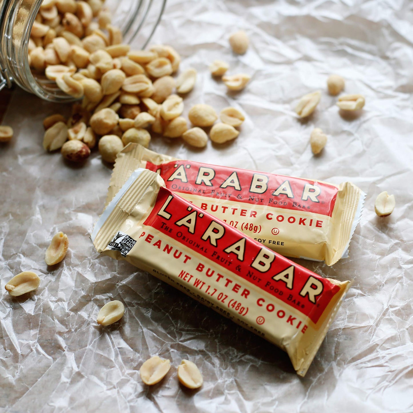 Larabar Peanut Butter Cookie, Gluten Free Vegan Fruit & Nut Bars, 12 ct