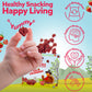 Real Fruit Snack - Strawberry (Pack Of 18) - Healthy, Bite-Sized, Non-Gmo, Vegan & Gluten-Free Snack For School Lunch - Fruit Sn