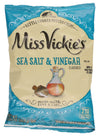 Miss Vickies Kettle Cooked Potato Chips, Sea Salt & Vinegar, 1.375 oz