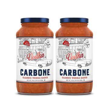 Carbone Pasta Sauce, Classic Vodka, Vegetarian, Gluten Free, Low Carb, 24 Fl Oz (Pack of 2)