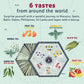 Acorus | Travel Tea Set Vol. Ii | Tea Gift Set Of 6 Flavors Of Different Destination | Discover The World With A Cup Of Tea | As