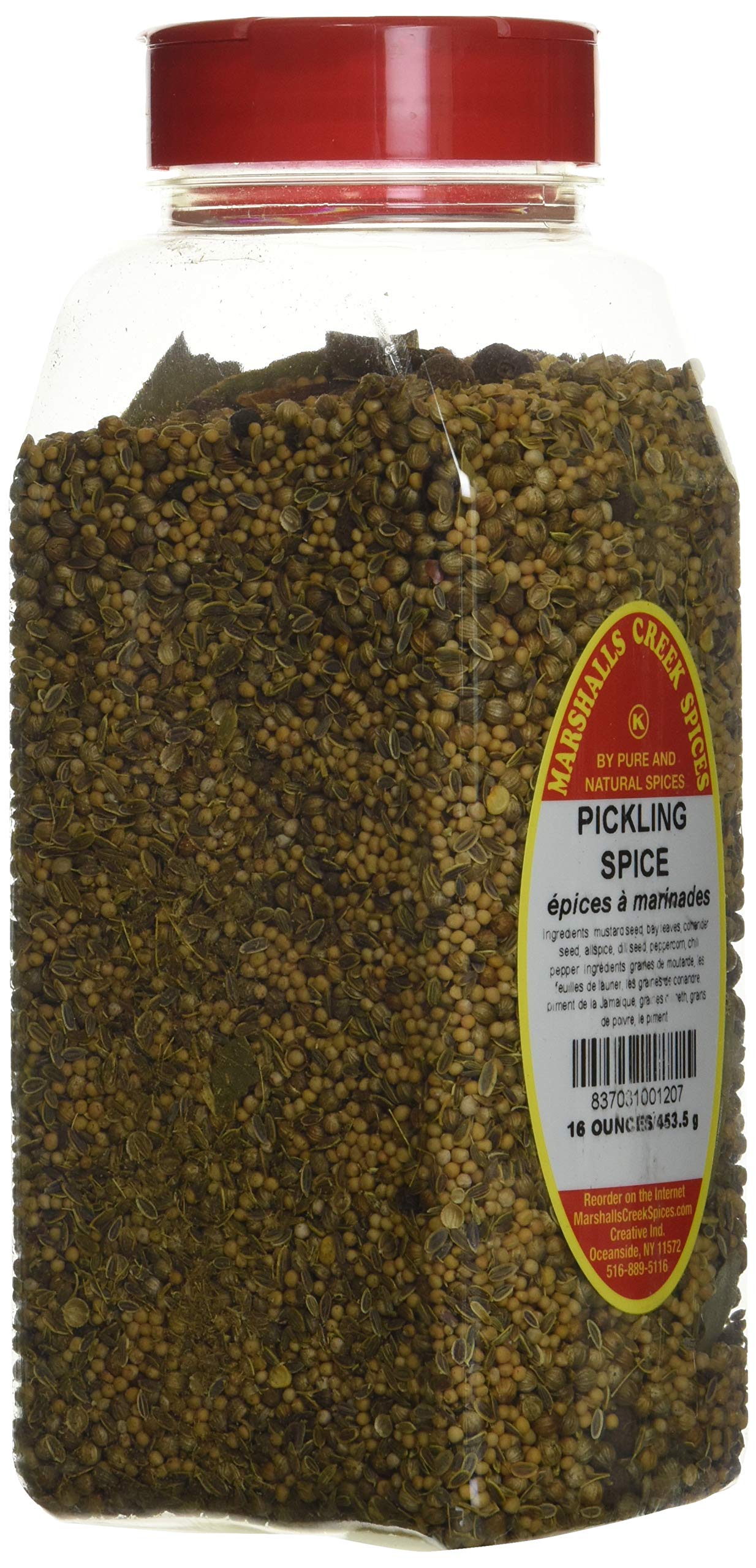 Pickling Spice Freshly Packed In Large Jars, Spices, Herbs, Seasonings