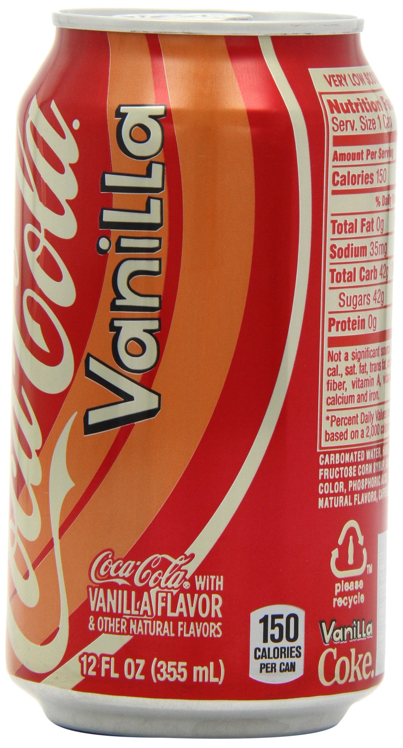 Vanilla Coca Cola -12 Cans