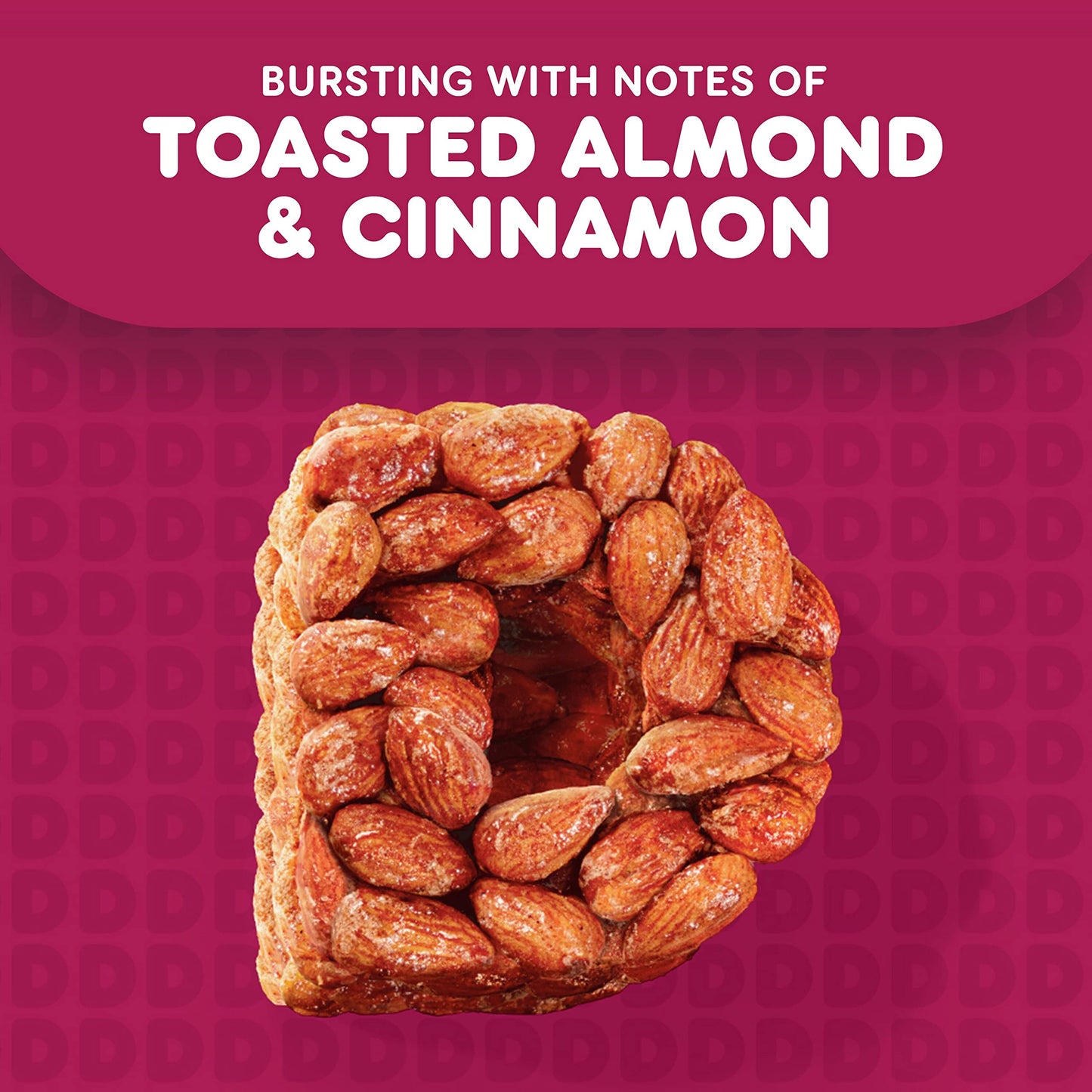 Dunkin' Candy'D Almond Dark Roast Flavored Coffee, 60 Keurig K-Cup Pods