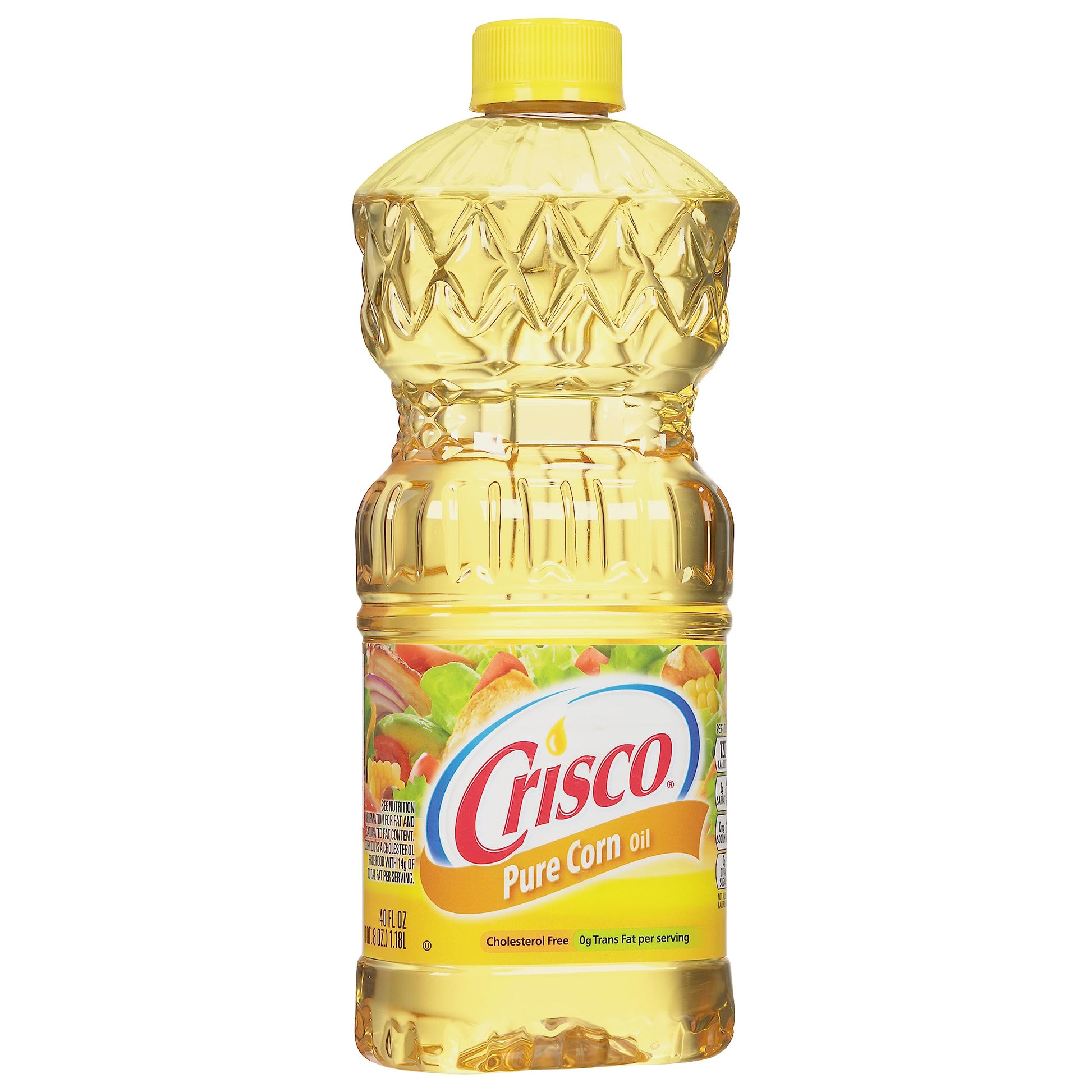 Crisco Pure Corn Oil, 40 Fl Oz, 27.6 x 10.1 x 6.8 cm, Model 1170836