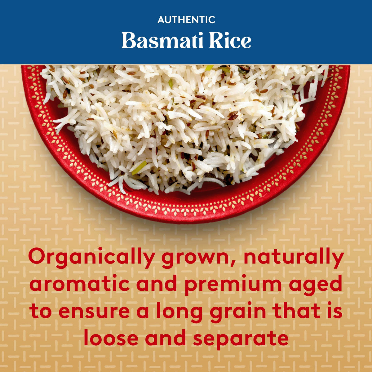 Mute Rice Royal White Basmati Rice - Organic Long Grain Basmati Rice - 2 lb Bag ...