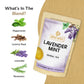 BREWIX Lavender Mint Herbal Tea, Caffeine Free, 25 Pyramid Bags