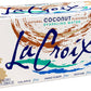 LA CROIX Coconut Sparkling Water, 12 Fl Oz (Pack of 24), Model 12993101015