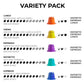 Grano Milano Espresso Pods - 50 Count, Compatible with Nespresso Original, 100% Arabica Medium Roast, Intensity 7/12, Made in Italy