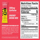 Juicy Mixes C4 Performance Energy Drink Mix, Strawberry Watermelon Ice, 200mg Caffeine, Zero Sugar, 2 Boxes, 16 Sticks