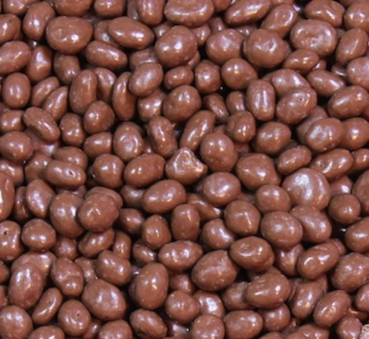 QUEEN CITY CANDY CAVE Milk Chocolate Covered Raisins - Juicy 2 Pound Bulk