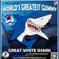 The Gummy Bear Guy Worlds Largest Gummy Shark - Blue Raspberry, Pineapple, Banana, Strawberry, 1 Count
