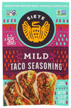 Siete Mild Taco Seasoning Mix | Gluten Free | Vegan | Paleo | Preservative Free | Whole 30 Approved (1 Packet)