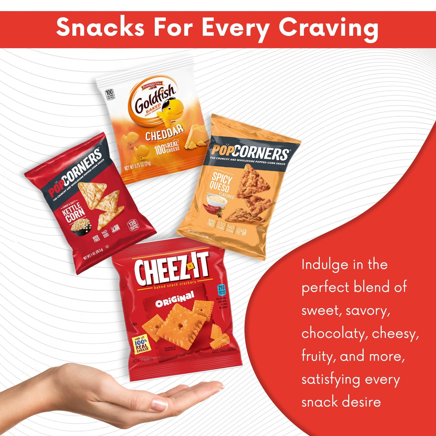 Jumbo Jumble Snack Box (45 Count) Gift Care Package Snacks Variety Pack for mature-themeds Teens Kids Men Women School College Office Birthday (Energy Set)