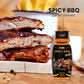 Sugar Free Spicy Bbq Sauce - No Sugar Spicy Bbq Sauce - Sugar Free Spicy Barbecue Sauce - Zero Calories And Fat Free, 11.1 Fl Oz