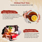 52USA Rooibos Tea Organic, Caffeine Free, 100 Tea Bags, Naturally Sweet, 9oz (250g)