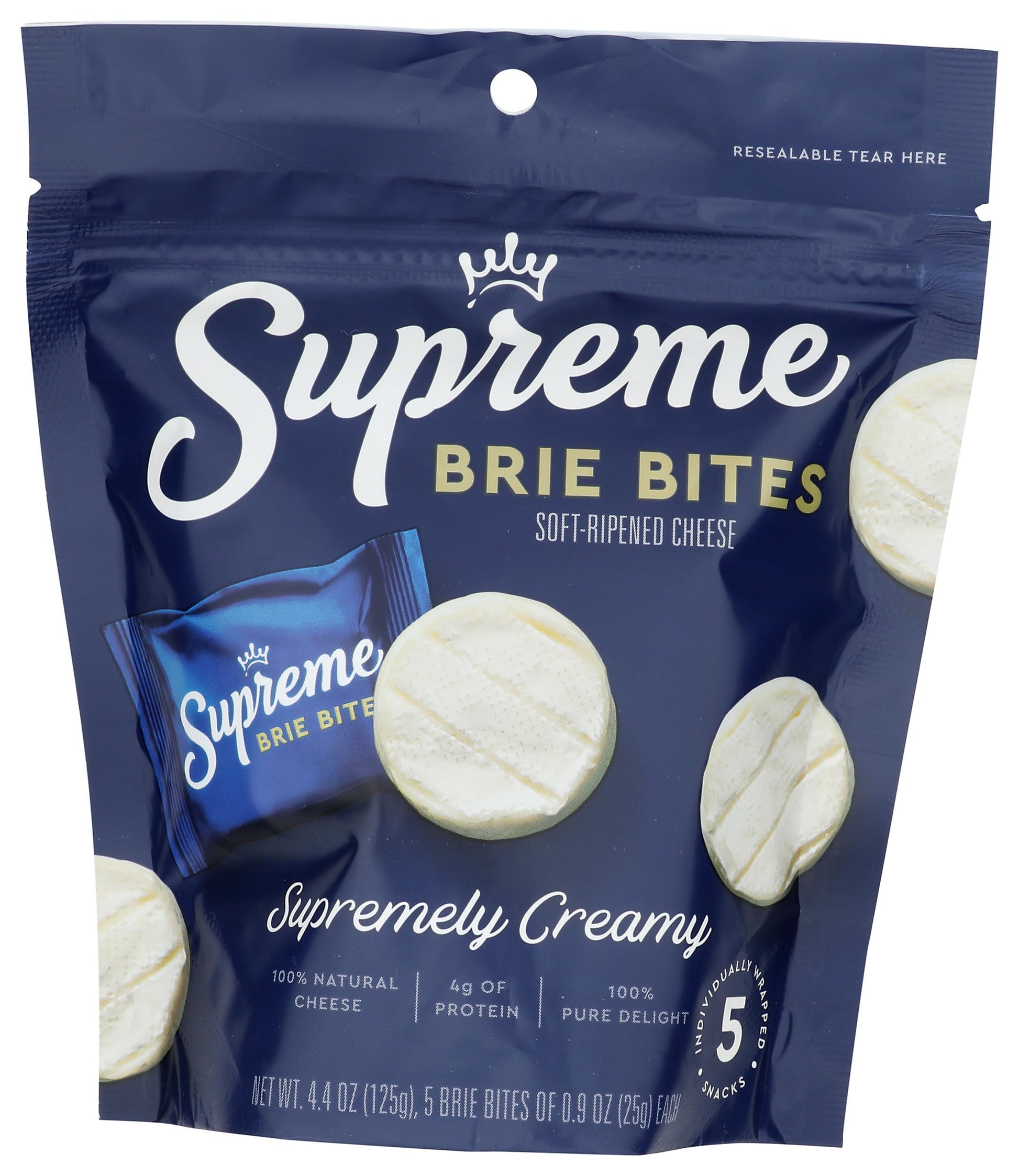 Supreme Supremely Creamy Brie Bites, 4.4 Oz