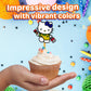 24X Cute Cat Cupcake Toppers - Durable Picks Happy Birthday D  Cor, Cupcake Decorations For Kids' Birthdays