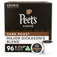 Peets Coffee Dark Roast K-Cup Pods, Major Dickasons Blend, 24 Count (Pack of 4)