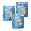 Mavericks Chocolate Chip Bolt Cookies - Plant-Based Chocolate Chip Cookies, Healthy, Plant Based Snack for Kids, Nut Free, 40% L